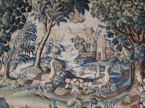 Tapisserie Verdure de Felletin - Epoque XVIIe siècle - Dim:350Lx250H
